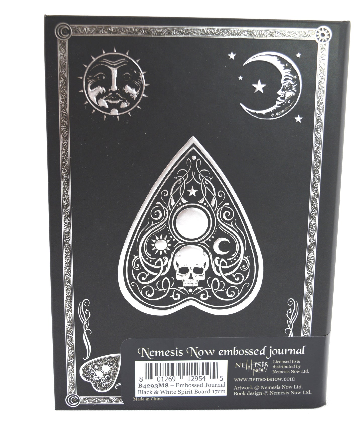 Gothic Gift Embossed Ouija SPIRIT BOARD Journal Wicca Pagan Occult Notebook