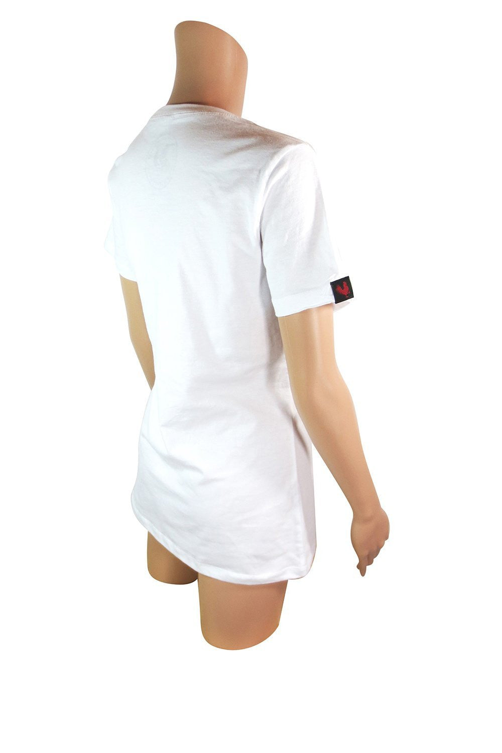 Tops Naughty Girl Tee " Good Girl" White V-neck Tee