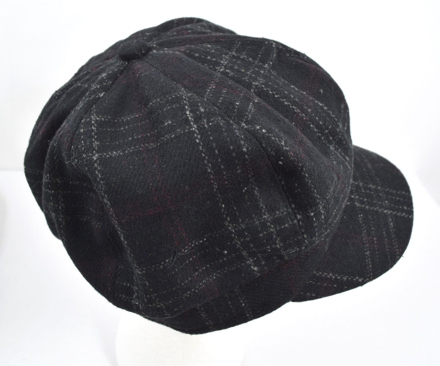 Accessories Dancing Days Bohemian Chic plaid Check newsboy Cabbie Cap Hat