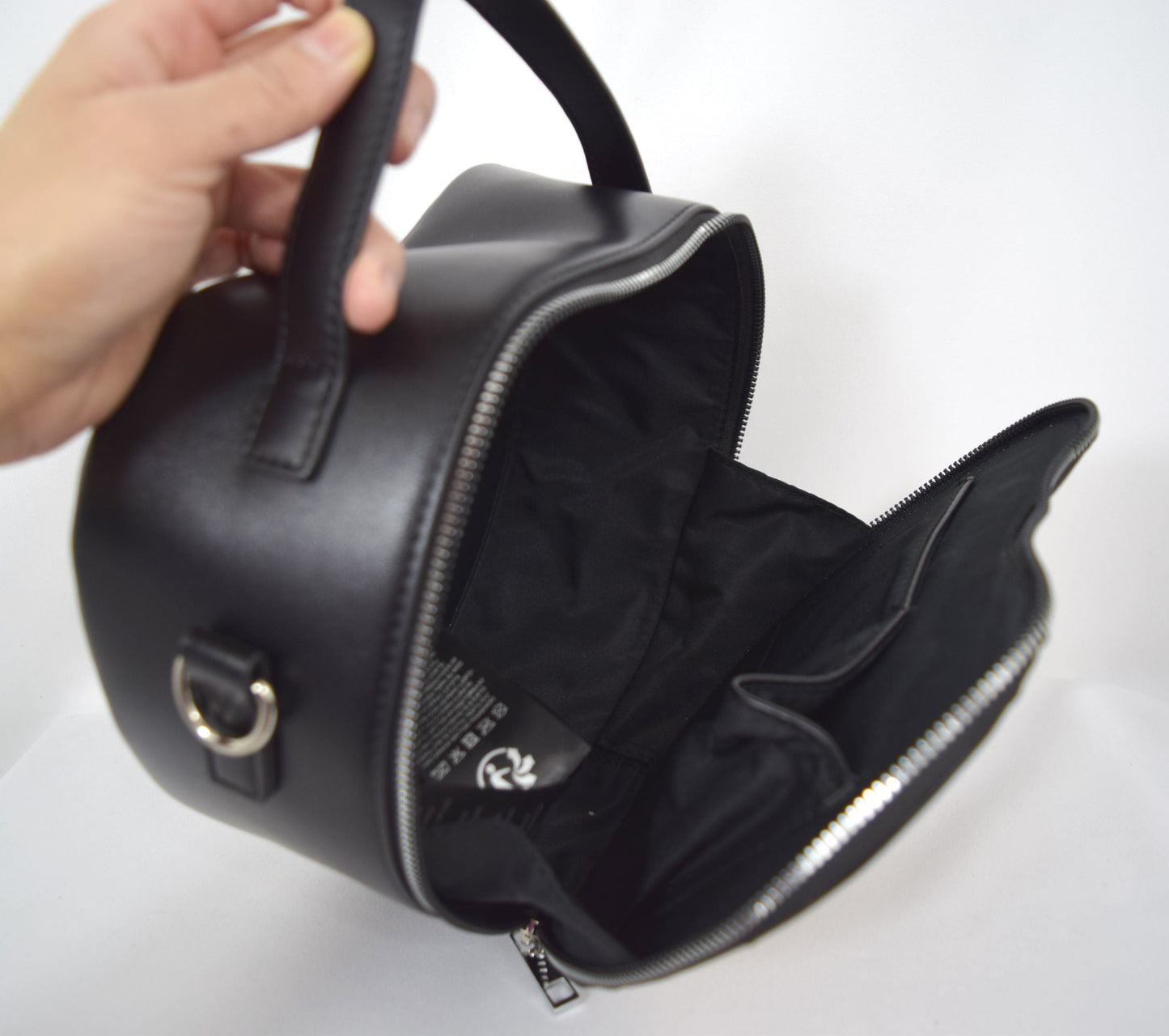 Accessories Dancing Days Retro 50s Rockabilly Heart Leopard and Black Small Handbag