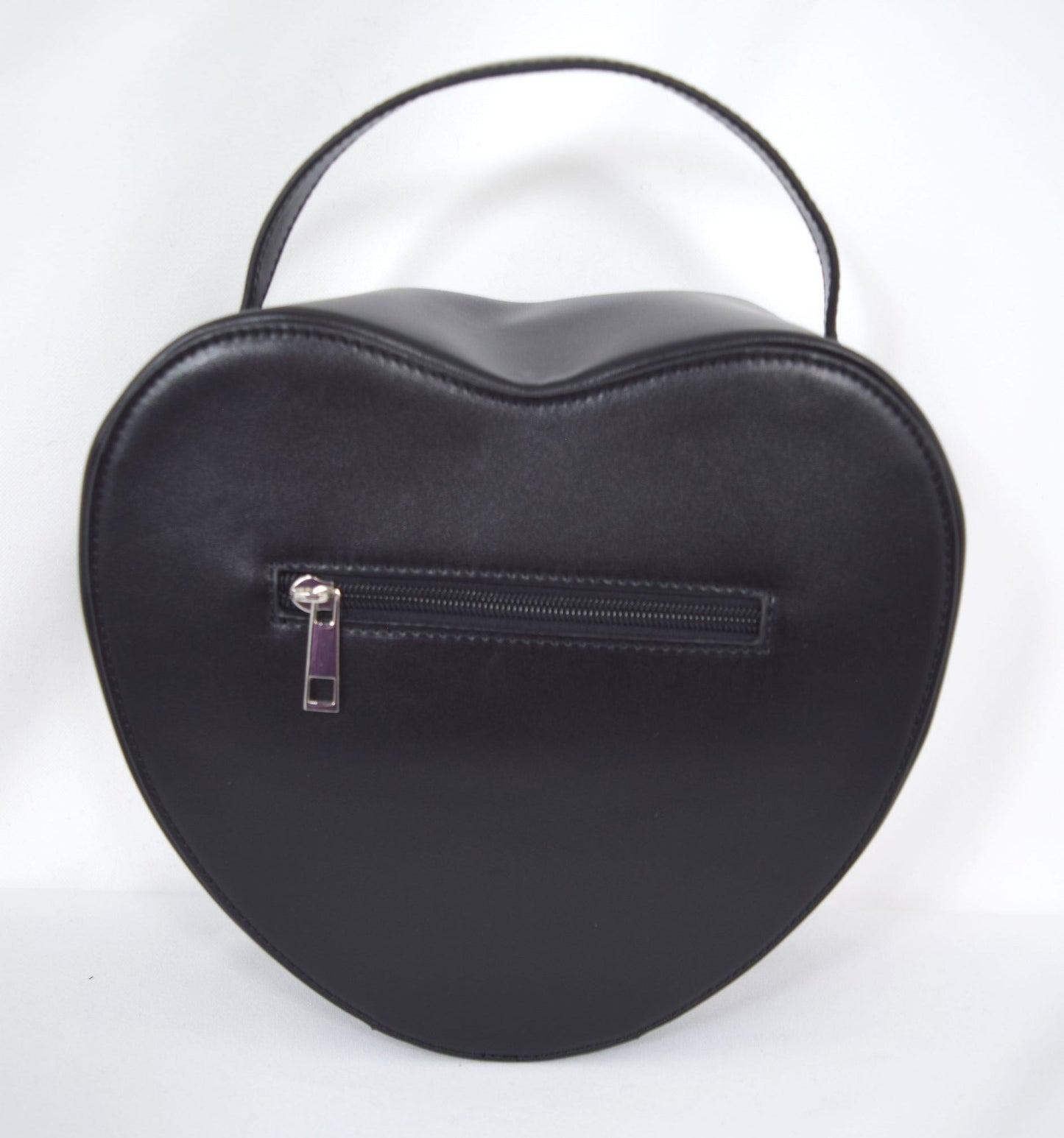 Accessories Dancing Days Retro 50s Rockabilly Heart Leopard and Black Small Handbag