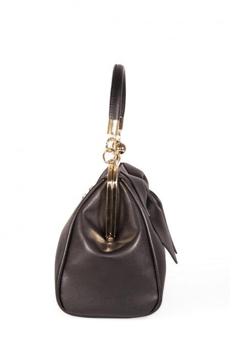 Accessories Dancing Days Retro Style Classic Big Bow With Kisslock Lockwood Handbag