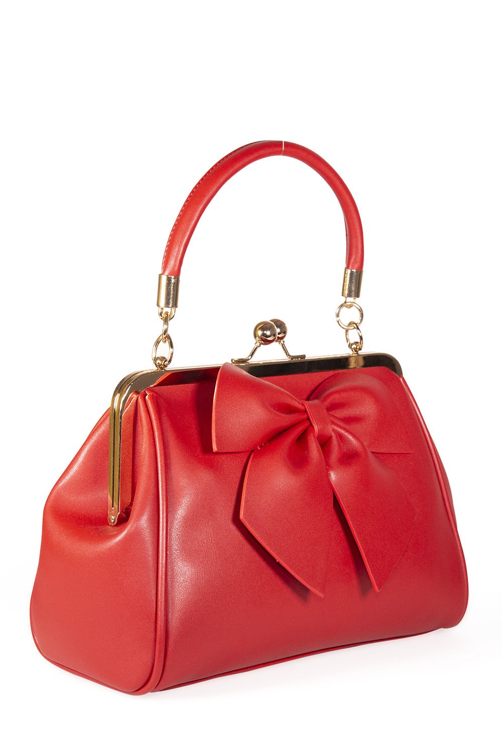 Accessories Dancing Days Retro Style Classic Big Bow With Kisslock Lockwood Handbag