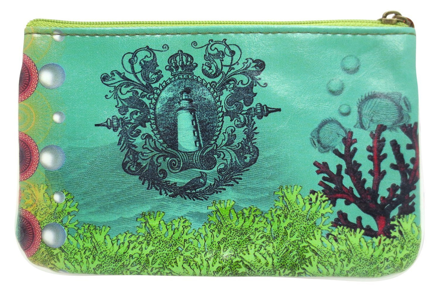 Accessories Lavishy Ocean Dream Mystic Ocean Creature Small Flat Pouch