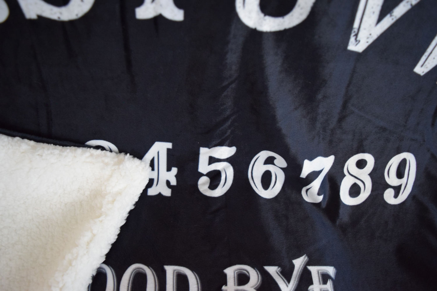 Accessories Nemesis Now Ouija Board Print Warm Blanket for Bed Couch Living Room All Season