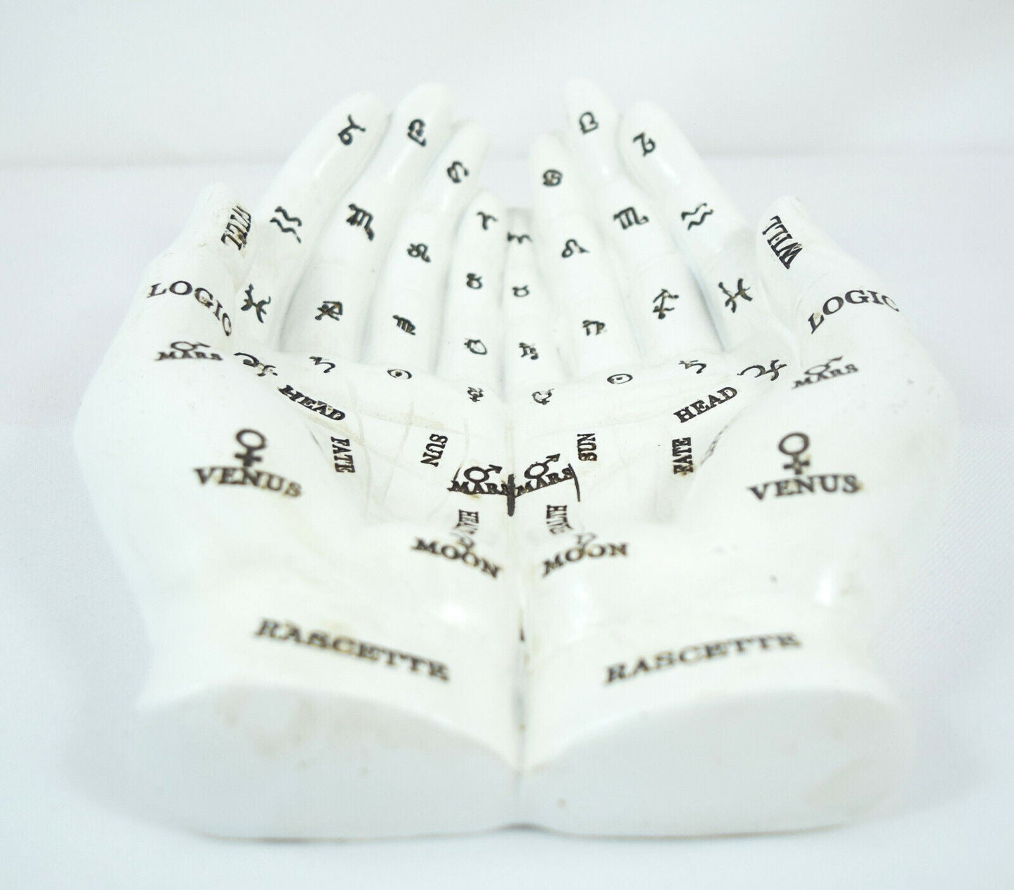 Accessories Nemesis Now Palmist's Guide White Chiromancy Hands Candle Holder