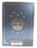 Accessories Wiccan Tree of Life Dream Book Embossed Journal Notebook Blue