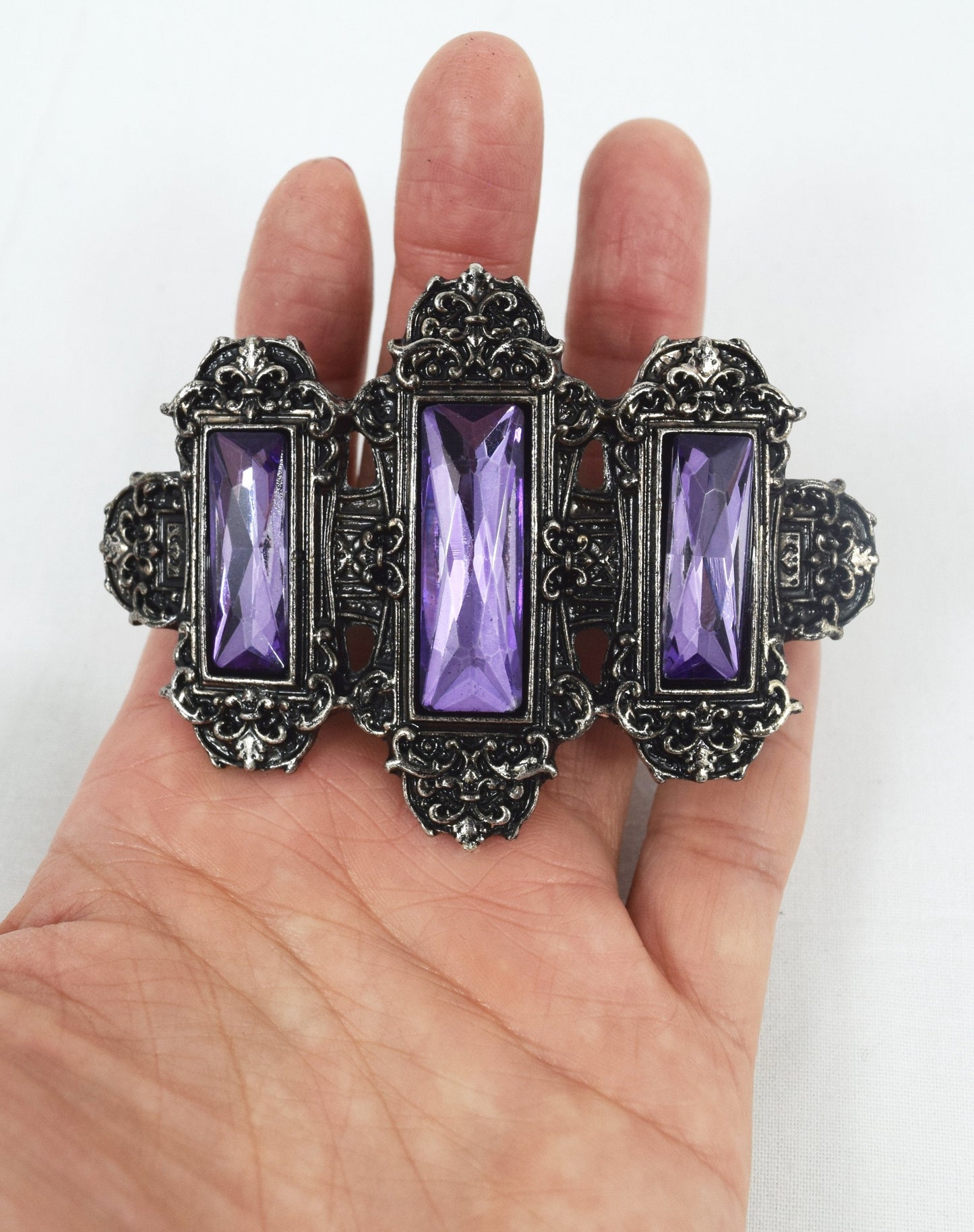 Accessories Restyle Gothic Victorian - Victorian Hair Barrette - Vivian Gothic Hairclip
