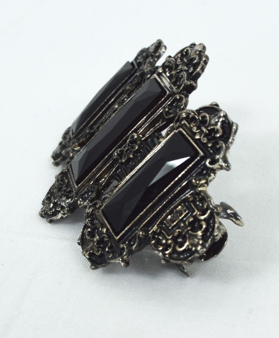 Accessories Restyle Gothic Victorian - Victorian Hair Barrette - Vivian Gothic Hairclip