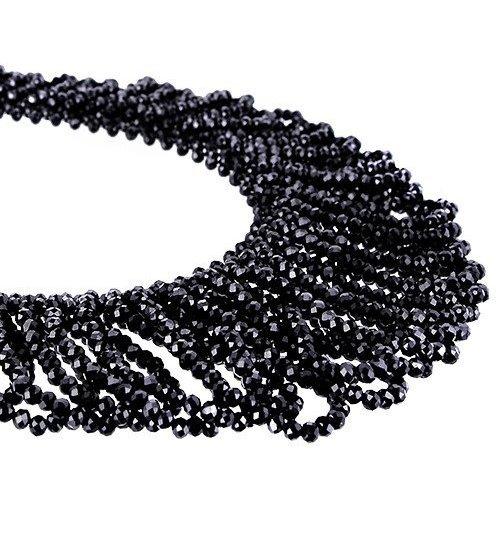 Jewelry Gothic Victorian Classic evening collar Choker black beaded Necklace