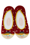 Accessories C Kawaii Polka Dot Small World Holland Doll Cotton Hidden No-show Socks - 3 pairs
