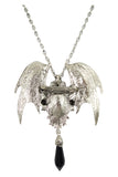Accessories Restyle Della Morte Gothic Vampire Bat Broach Pendant Necklace