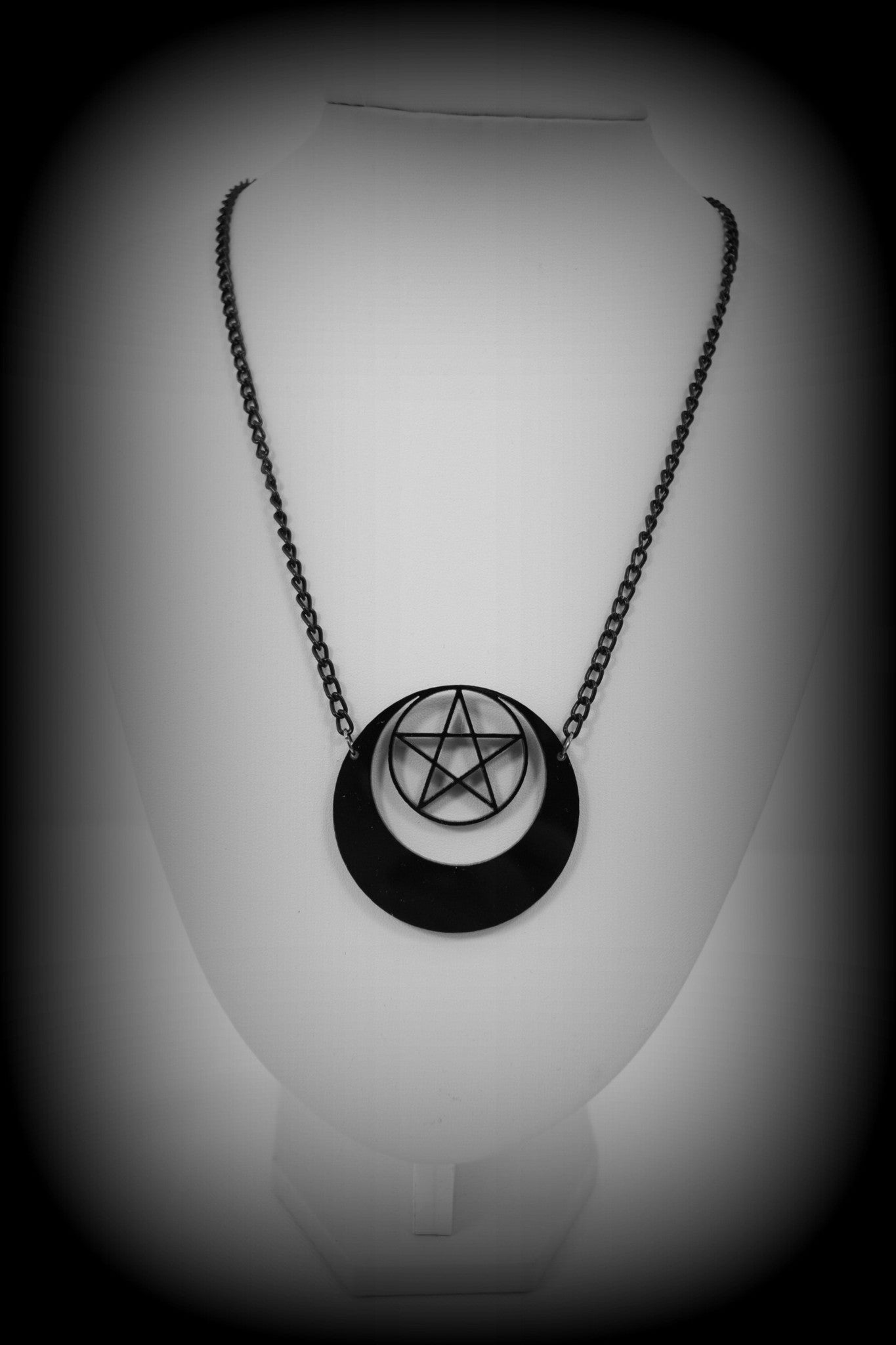 Jewellery Moon Pentagram Pentagram Necklace