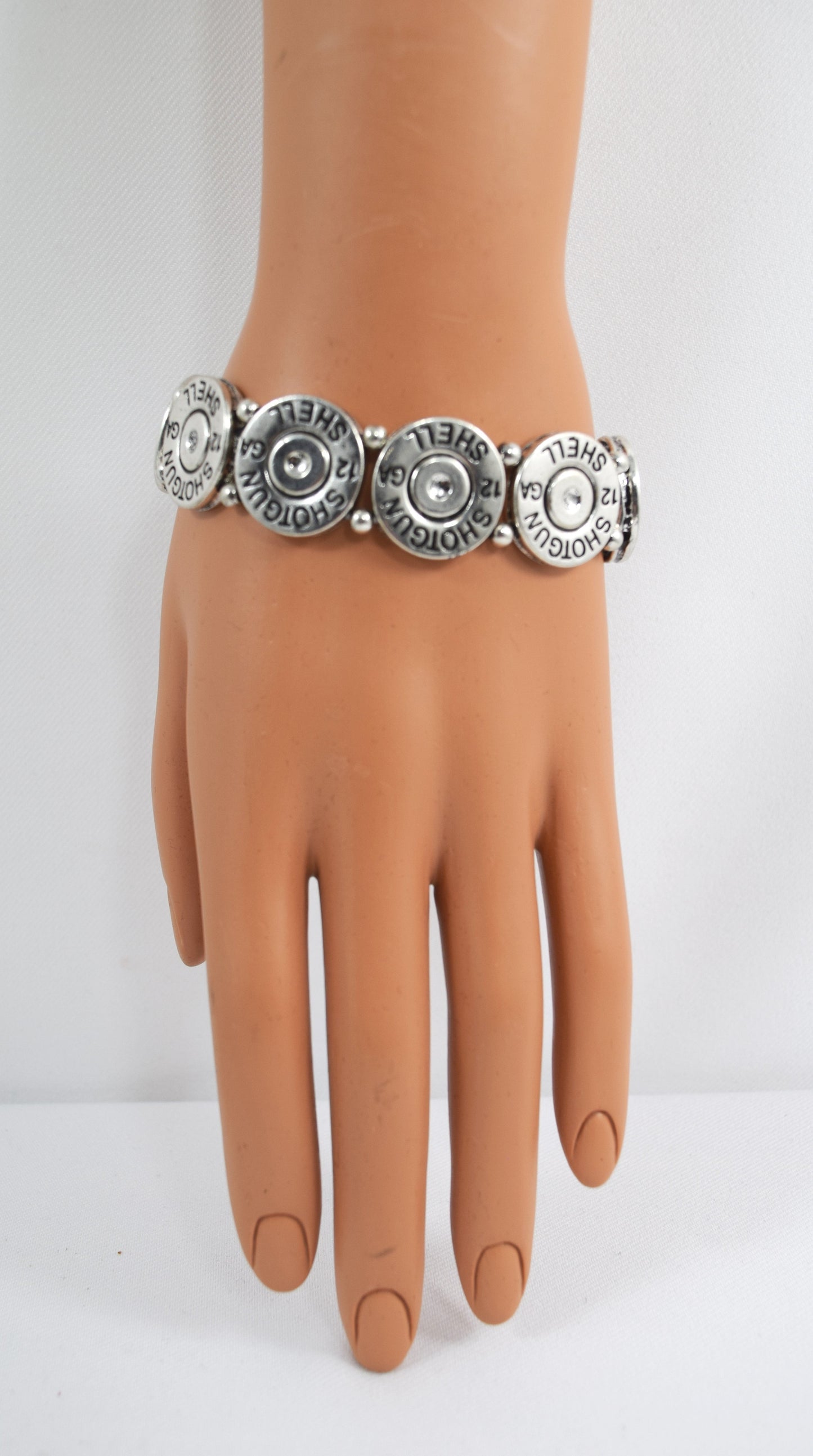 Jewellery Western Cowgirl Bullet Shell - Shotgun Shell Bracelet - Faux Bullet shell charm