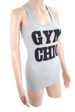 Tops Gym Gal - Gym Chic Gray Racer Back Tank Top