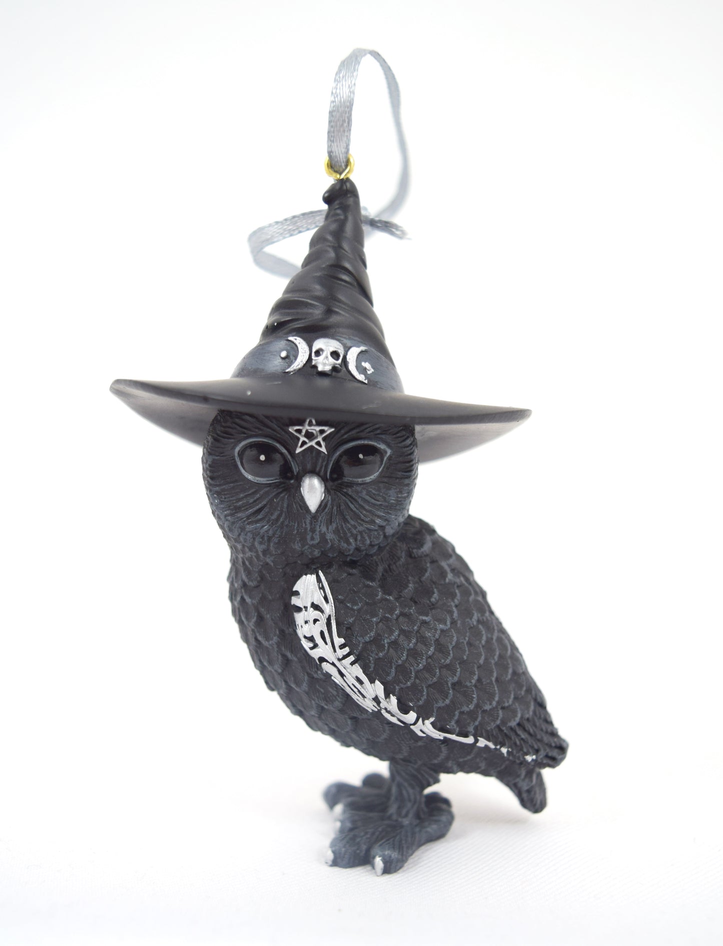 Nemesis Now Black Owlocen Witch Gothic Owl Hanging Decorative Ornament
