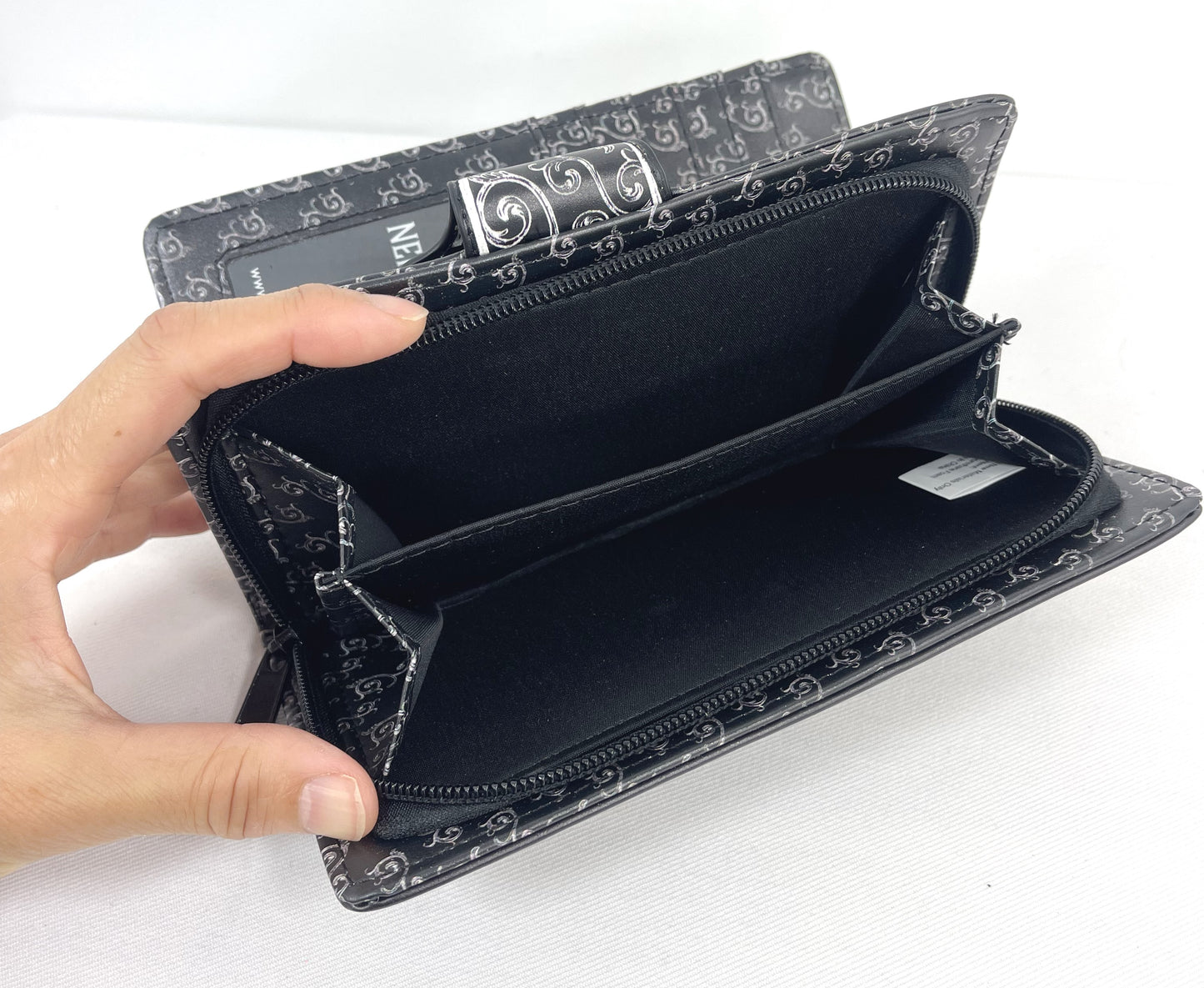 Nemesis Now Spirit Board Planchette 3D Embossed Black Wallet Wiccan Gothic Gift