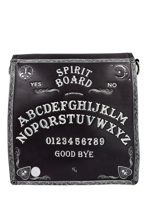 Nemesis Now Goth Spirit Board Ouija Board Embossed Crossbody Purse Unisex