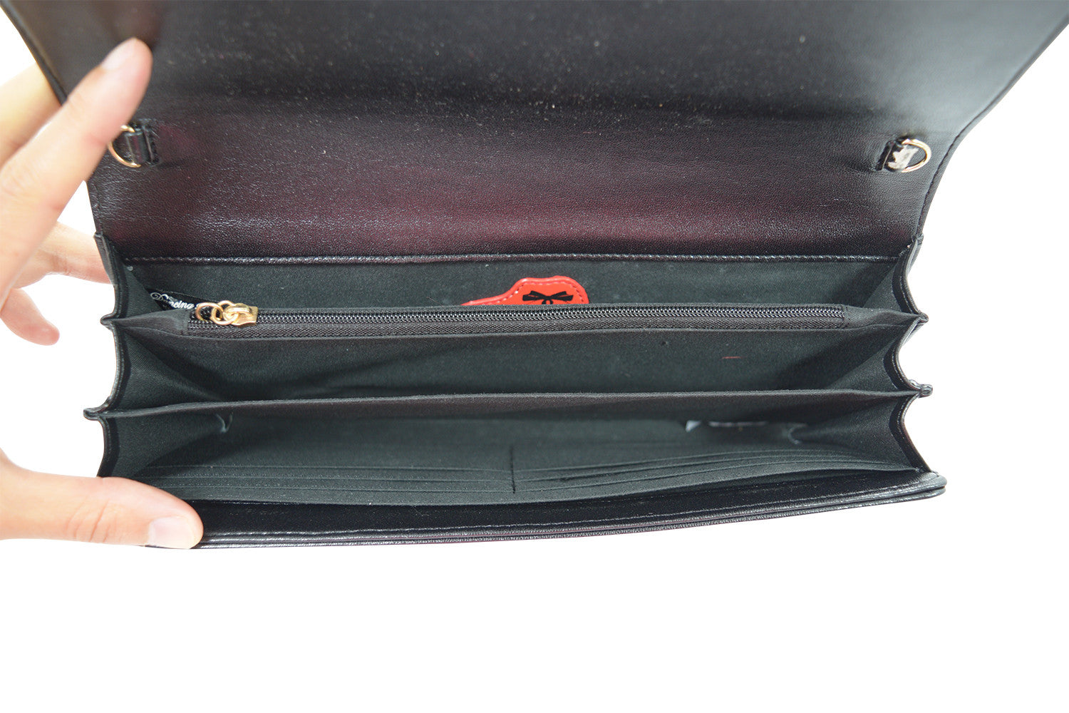 Accessories Mint green 60's Retro Kitty Love Large Mint Green Clutch Wallet Crossbody Purse