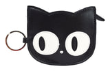 Accessories Emo Punk Kawaii Gothic Lolita Big Eye Black Cat Face Coin Purse