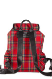 Accessories Lost Queen Alternative Punk Rock Red Stewart Tartan Plaid Backpack