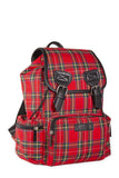 Accessories Lost Queen Alternative Punk Rock Red Stewart Tartan Plaid Backpack
