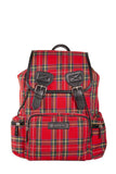 Accessories Lost Queen Alternative Punk Rock Red Stewart Tartan Plaid Backpack