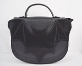 Accessories Lost Queen Bat Lace detail Bellatrix Small Crossbody Purse