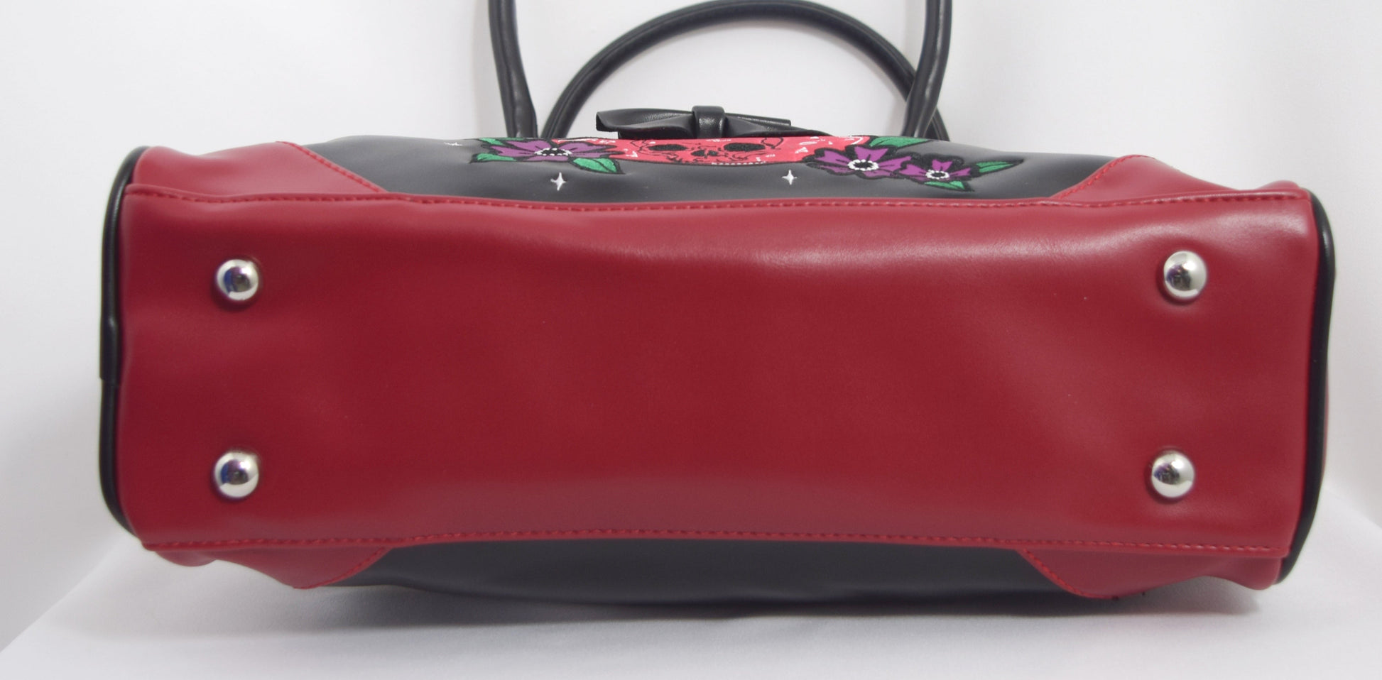 Accessories Lost Queen Mystical Poison Bottle with Black bow RIP Gothic Girl Bowler Purse