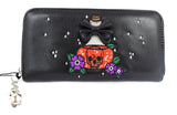 Accessories Lost Queen Mystical Poison Bottle with Black bow RIP Gothic Girl Wallet