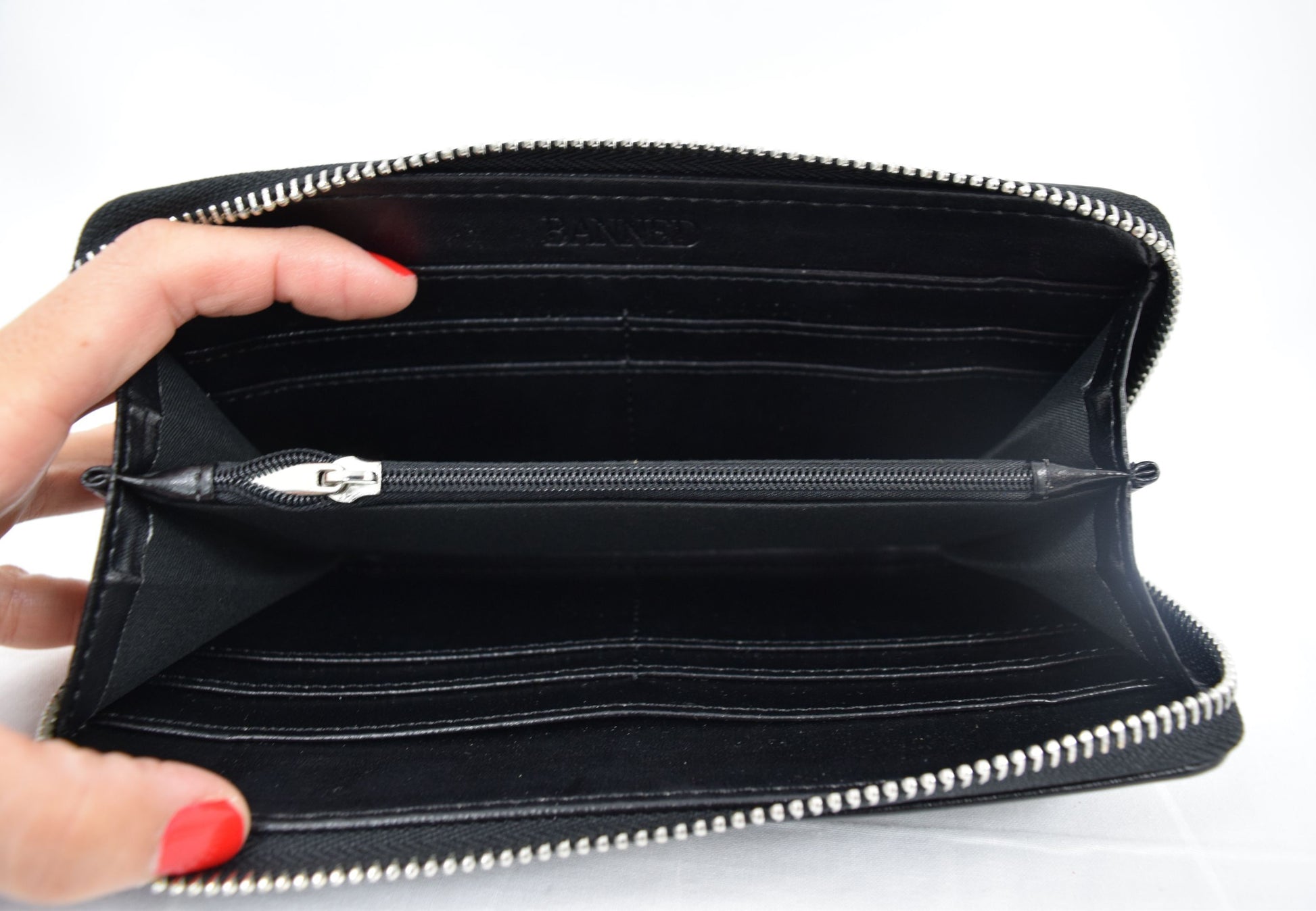 Accessories Lost Queen Mystical Poison Bottle with Black bow RIP Gothic Girl Wallet