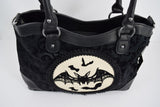Accessories Lost Queen Night Bat Flying Bat Velvet Flocked Cameo Handbag