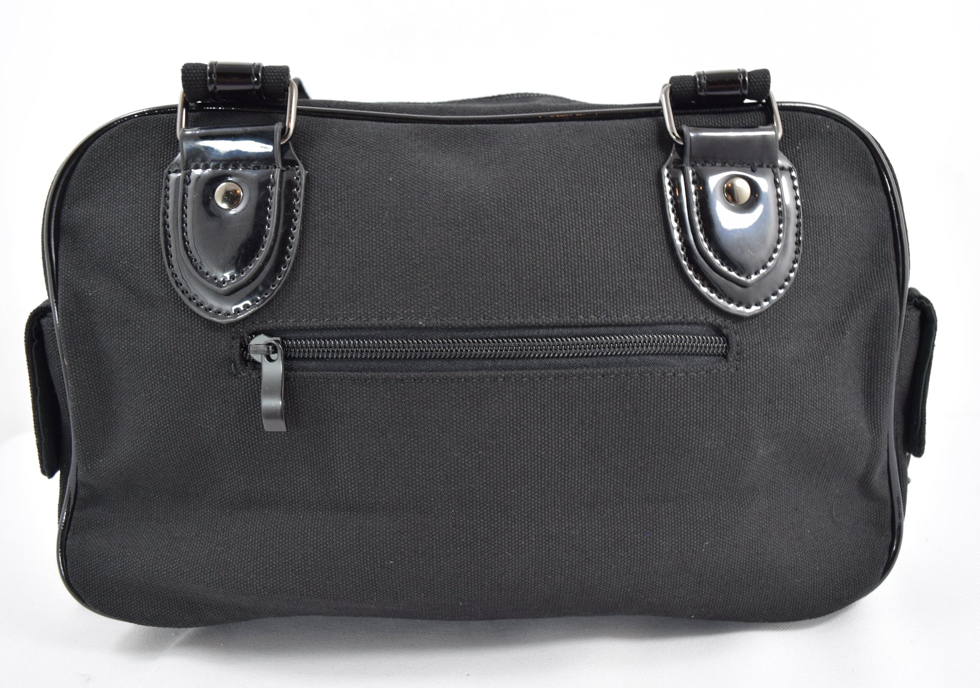 Accessories Lost Queen RHAPSODY Gothic Punk Emo Black Satchel Bag With Pockets