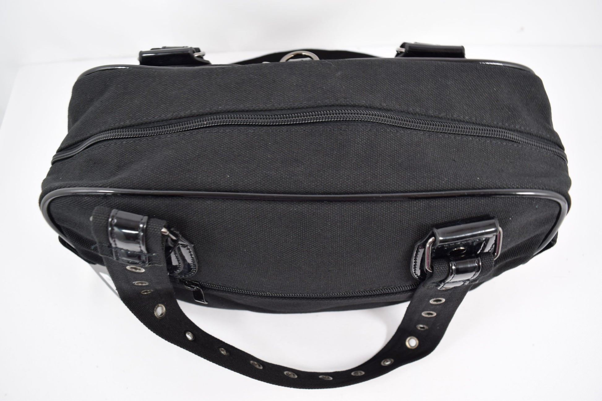 Accessories Lost Queen RHAPSODY Gothic Punk Emo Black Satchel Bag With Pockets