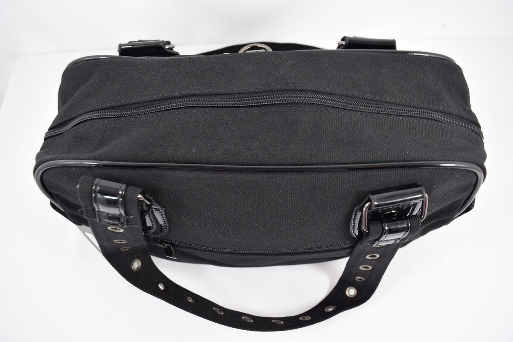 Accessories Lost Queen RHAPSODY Gothic Punk Emo Black Satchel Bag With Pockets