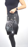 Accessories Lost Queen Spider Kellie Coffin Kisslock Classic Gothic Handbag