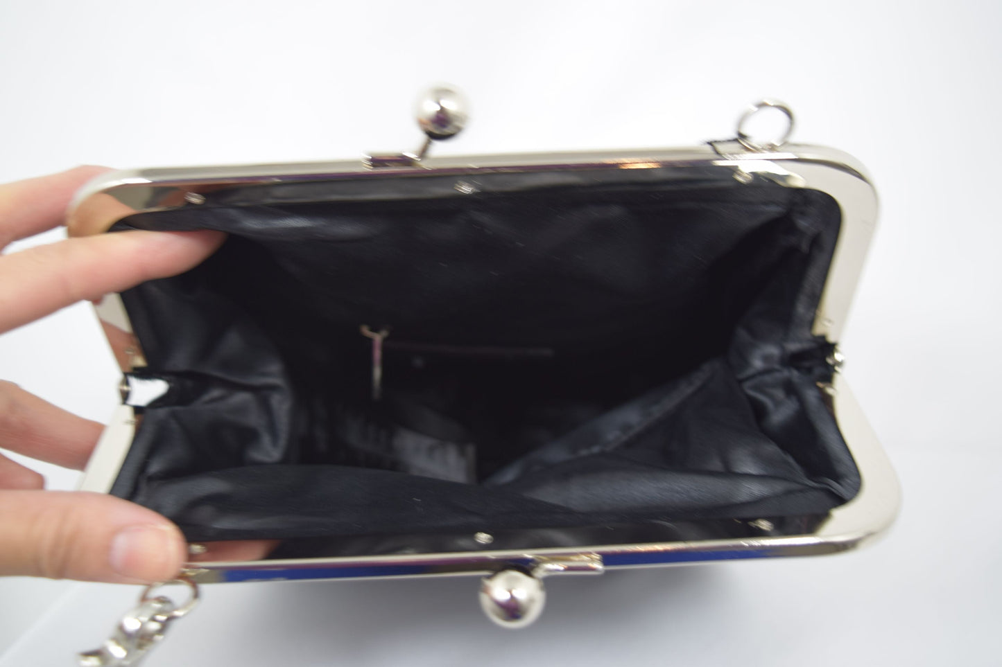 Accessories Lost Queen Spider Kellie Coffin Kisslock Classic Gothic Handbag