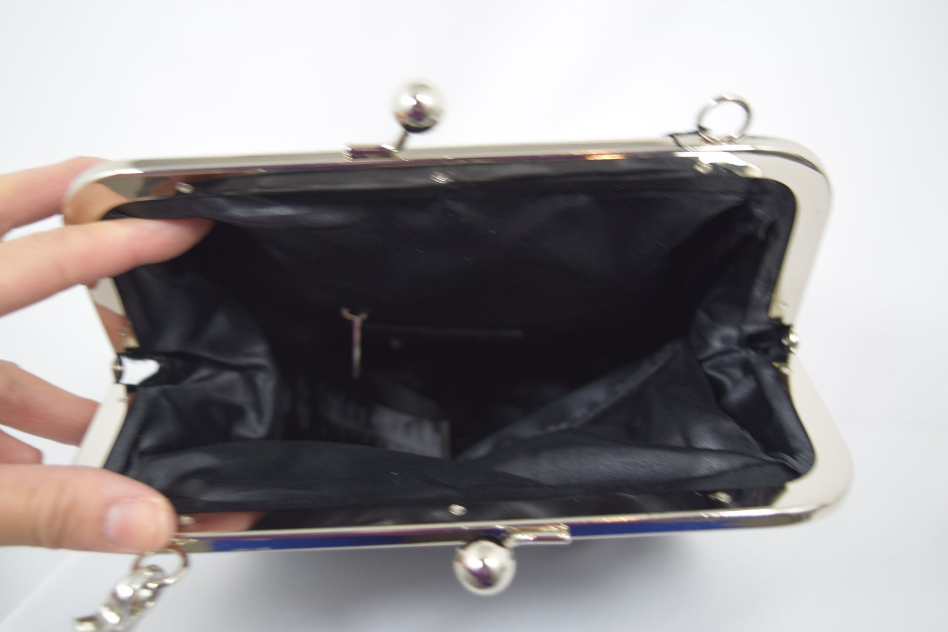Accessories Lost Queen Spider Kellie Coffin Kisslock Classic Gothic Handbag