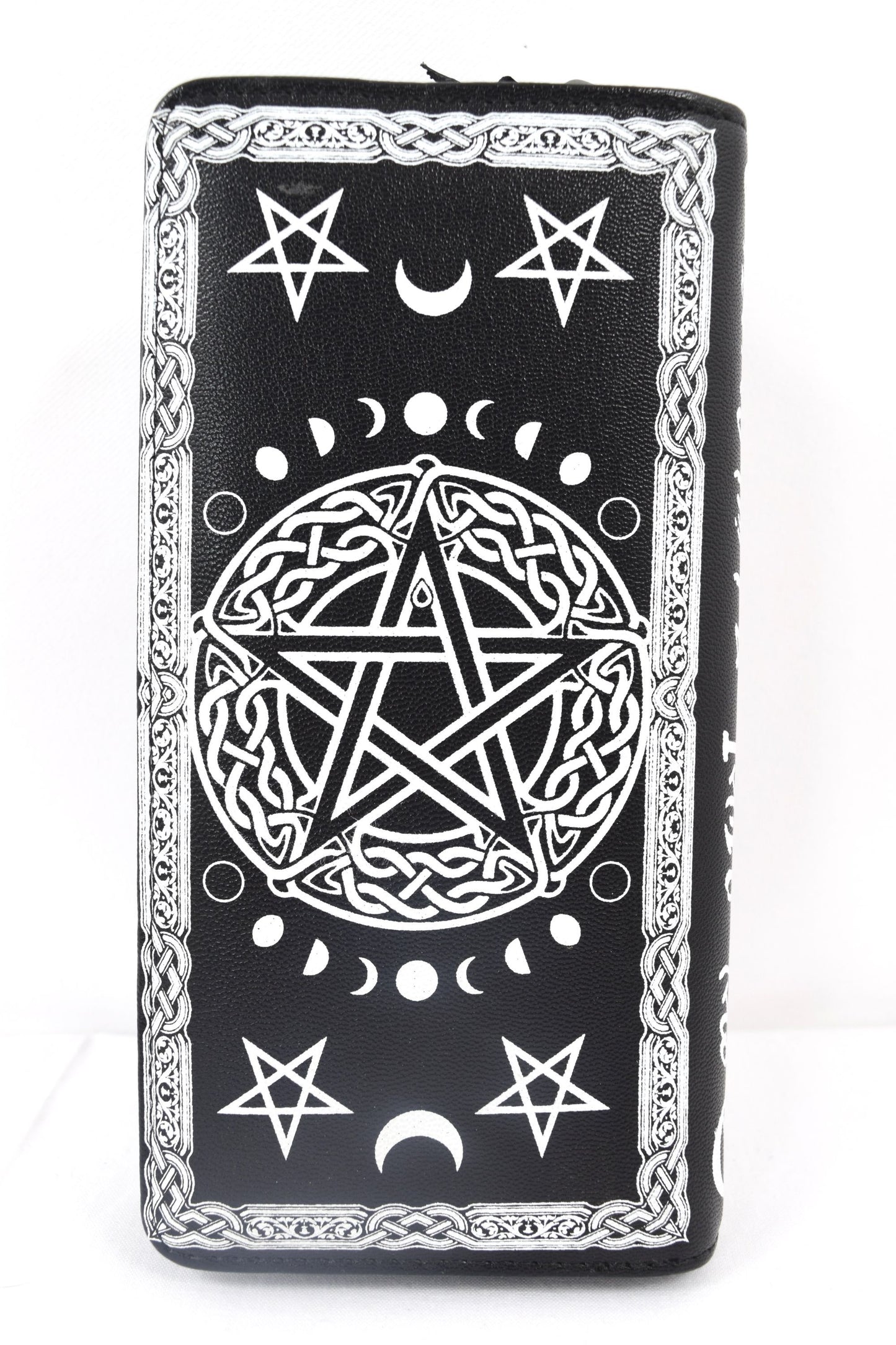 Accessories Lost Queen Wicca Magic Triquetra heart Tree Of Life Zip Around Wallet