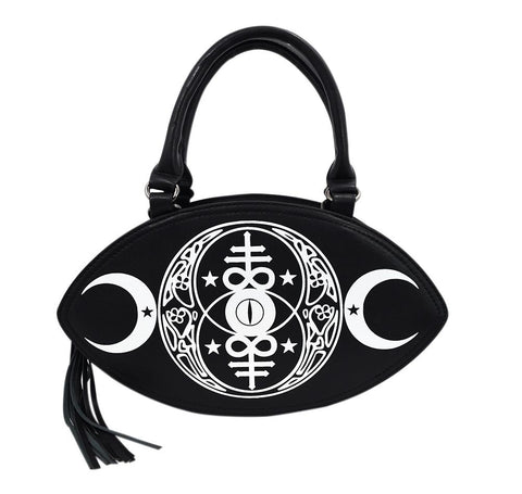 Accessories New Moon Bag Gothic Occult Moon Magick & Leviathan cross Crossbody Handbag