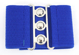 Accessories S / Royal Blue Vintage Silver Retro Clasp Elastic Wide Stretch Waist Belt