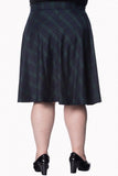 Bottoms Dancing Days 60's Dublin County Irish Green Dublin Tartan Midi skirt plus size