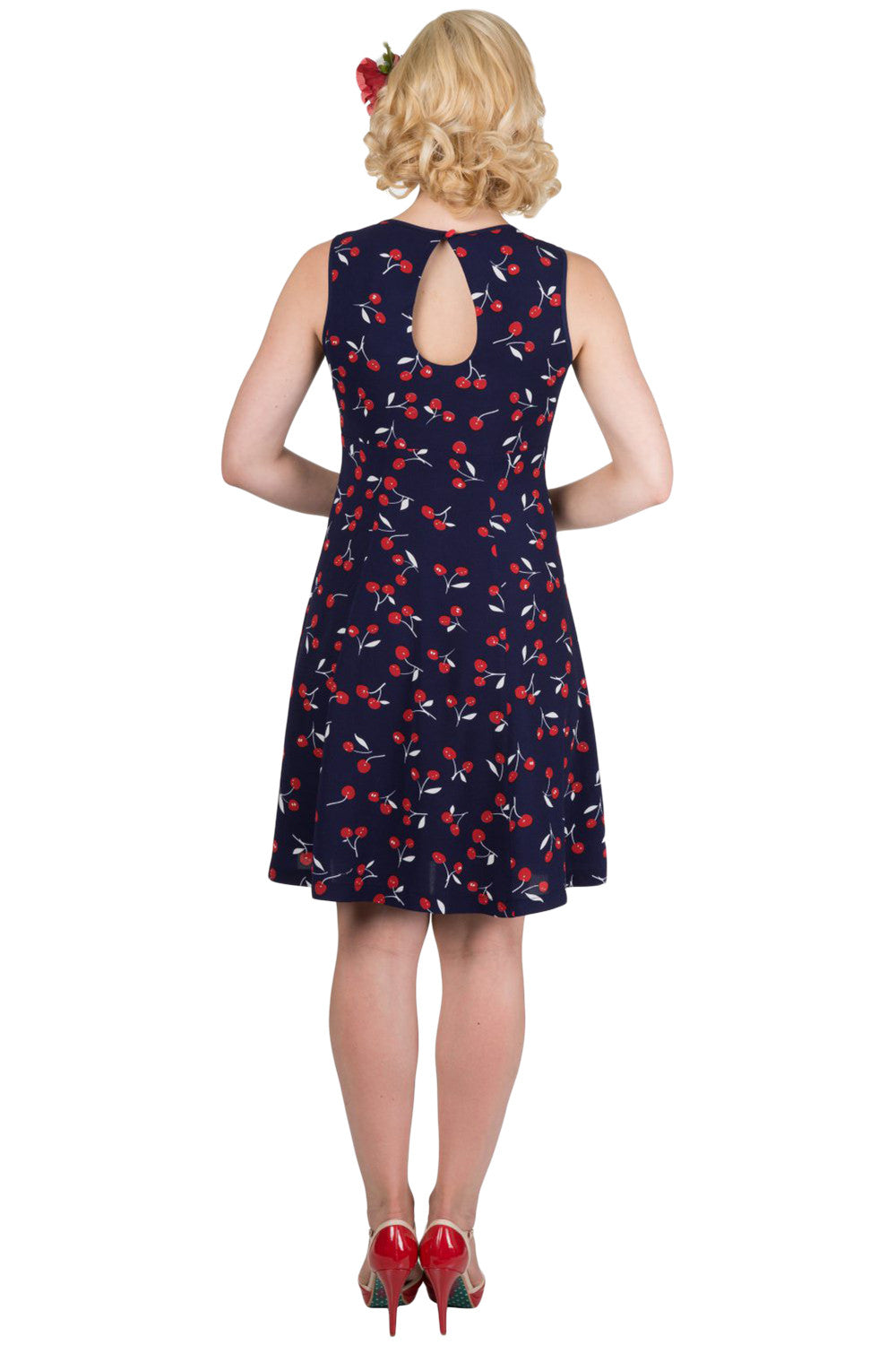 Dresses Pinup Rockabilly Cherry love Summer Romance Flare mini Dress