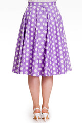 Bottoms Hell Bunny 50's Dots Love Polka Dot Mariam Circle Swing Skirt