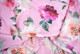 Dresses Hell Bunny Ana Rose Pink Floral V neck A Line Summer Dress