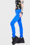 Bottoms Jawbreaker Punk Rock 5-Pocket Blue Skinny Jeans