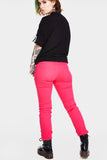 Bottoms Jawbreaker Punk Rock 5-Pocket Hot Pink Skinny Jeans