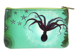 Accessories Octopus Lavishy Ocean Dream Mystic Ocean Creature Small Flat Pouch