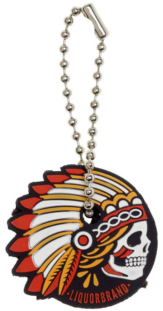 Accessories Chieftain Indian Chief Skull Keycap Keychain