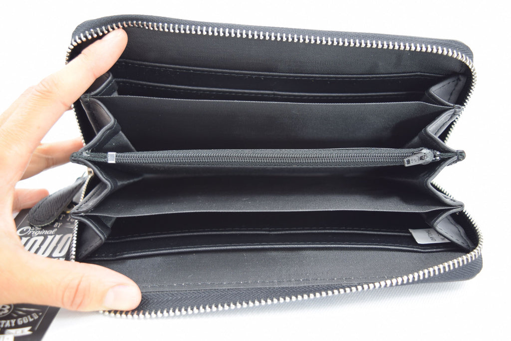 Accessories Liquorbrand Gypsy Fortune Sugar Skull zip around clutch Wallet